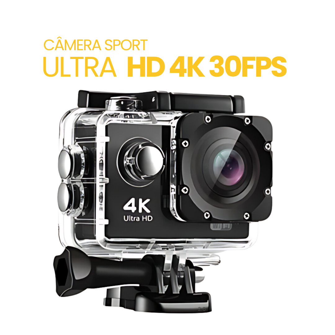 Câmera Sport Ultra HD 4K/30fps WiFi 2.0 | BIKE FRIDAY