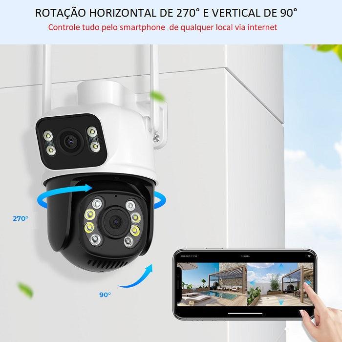 Câmera de Segurança com Wifi + A Prova D'água com Infravermelho