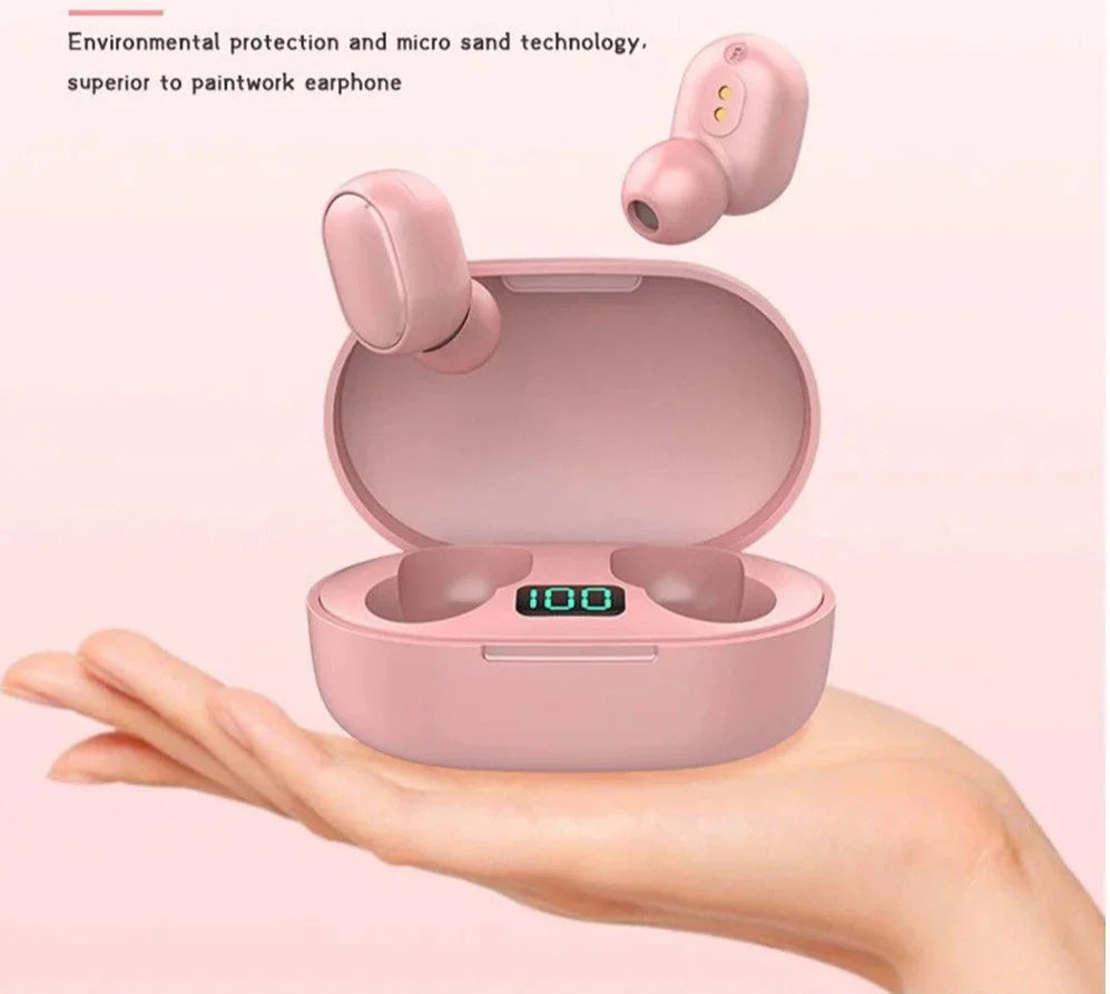 Fone de Ouvido Bluetooth Macaron