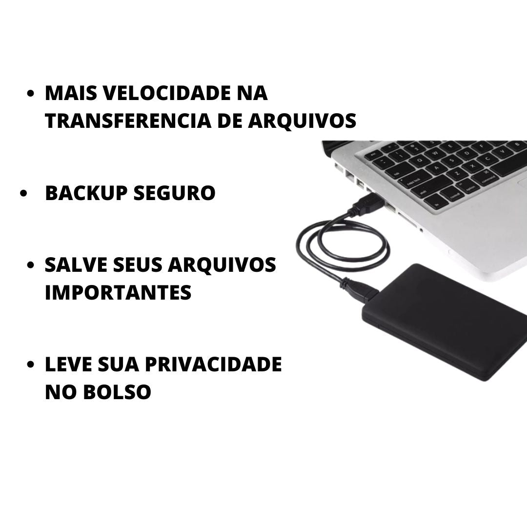 HD Externo 500GB a 1TB USB 3.0 de Playstation/Xbox/PC | Portátil +Espaço +Velocidade | ORIGINAL