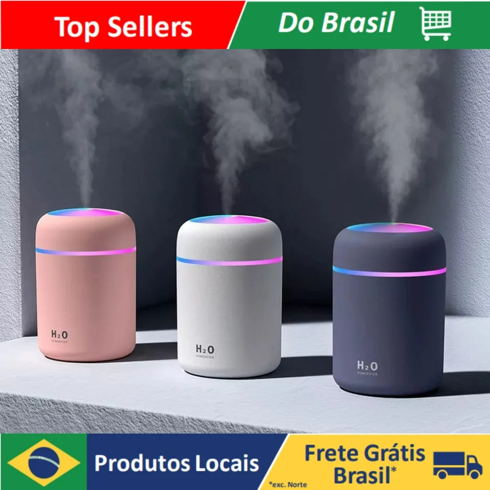 Mini Aromatizador e Umidificador - Digital Store